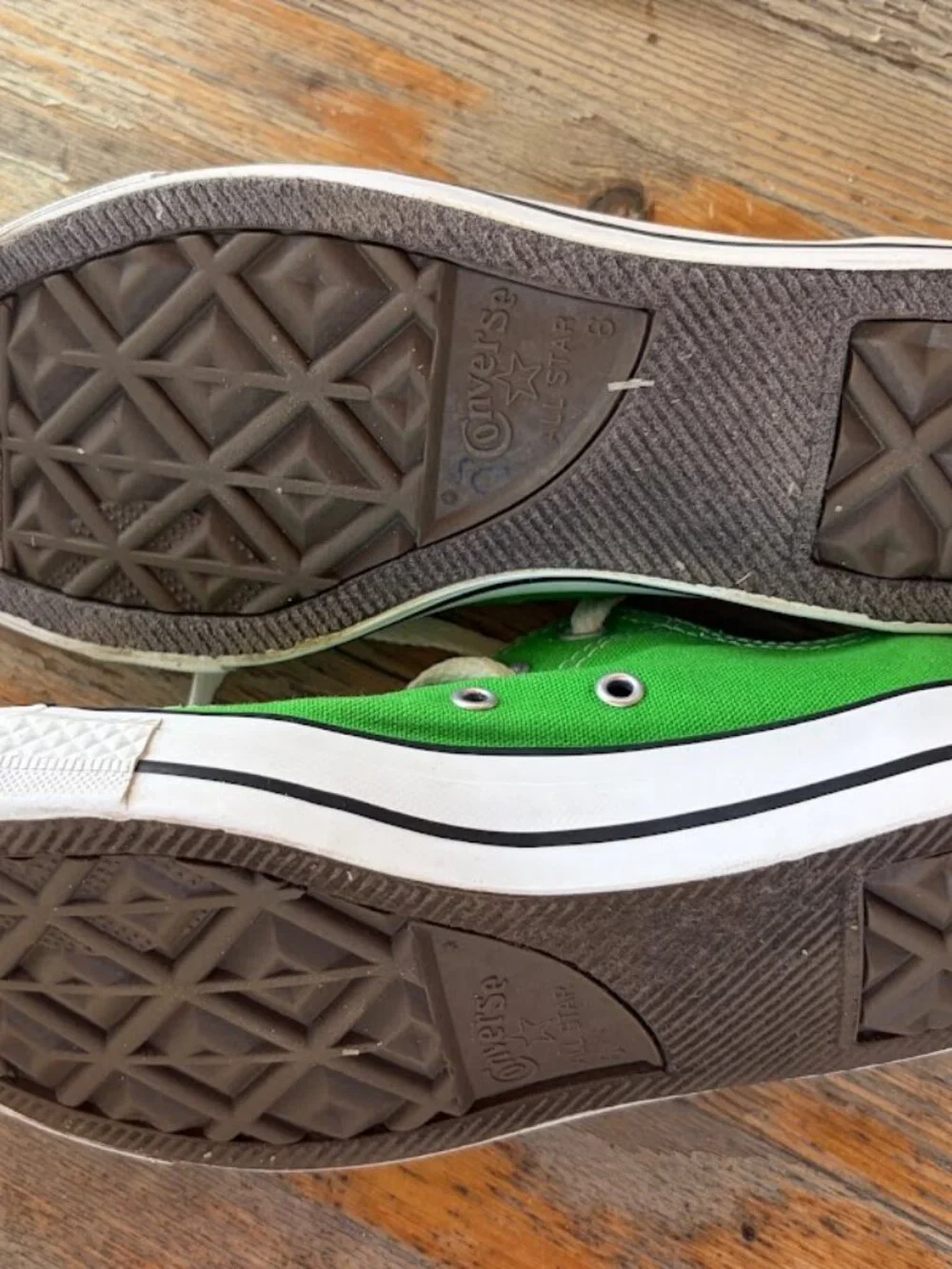 CONVERSE Chuck Taylor All Star Sneakers Classic Green Unisex Men's 6 Women's 8